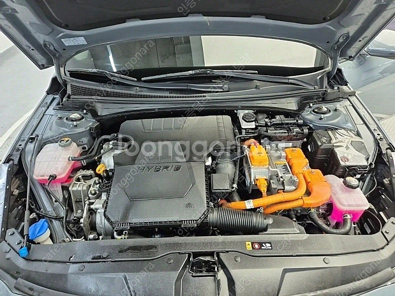 아반떼 중고차 아반떼 하이브리드 중고 차 회색 2021...--6
