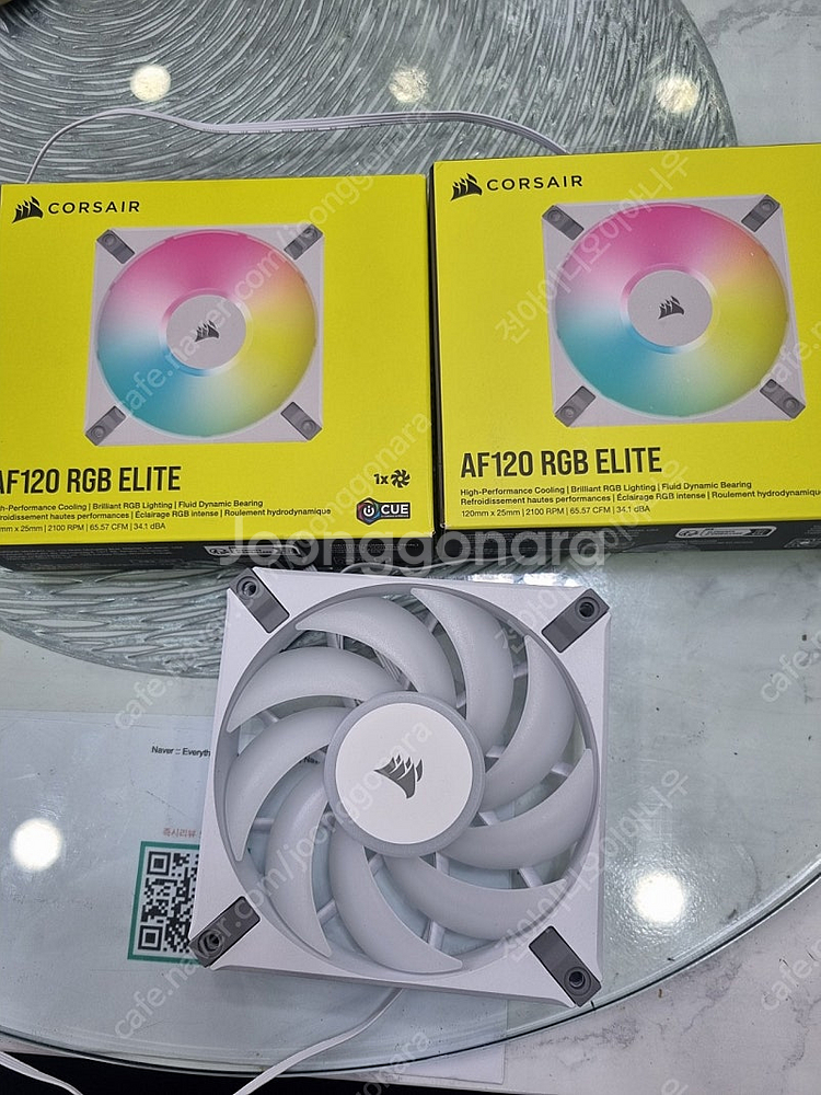 커세어 쿨러 af120 rgb elite 3개 반값택포--0