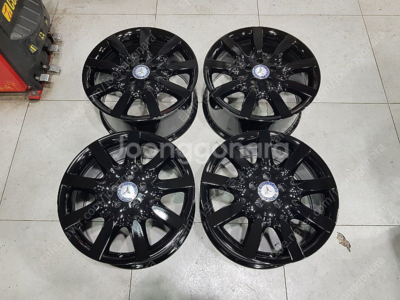 [판매]18인치 순정(정품) 중고휠 벤츠 S500 유광...--0