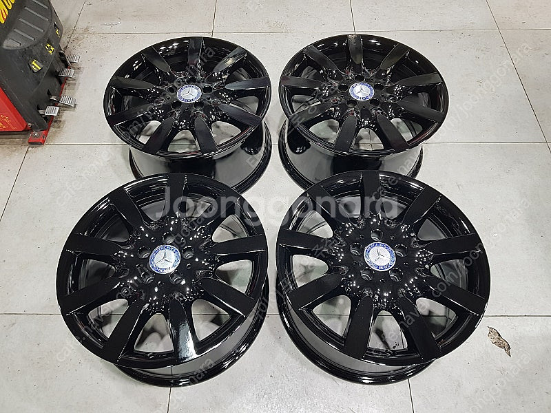 [판매]18인치 순정(정품) 중고휠 벤츠 S500 유광...--1