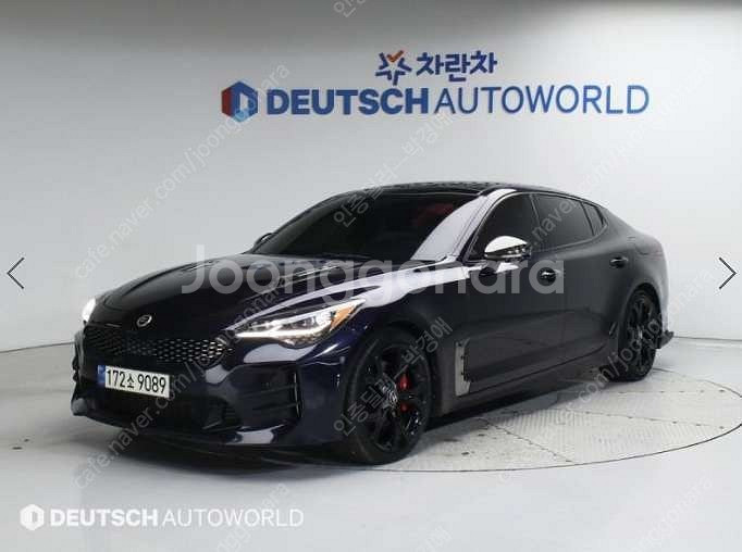 중고차 기아 스팅어 3.3 터보 AWD GT 부부중고차...--0