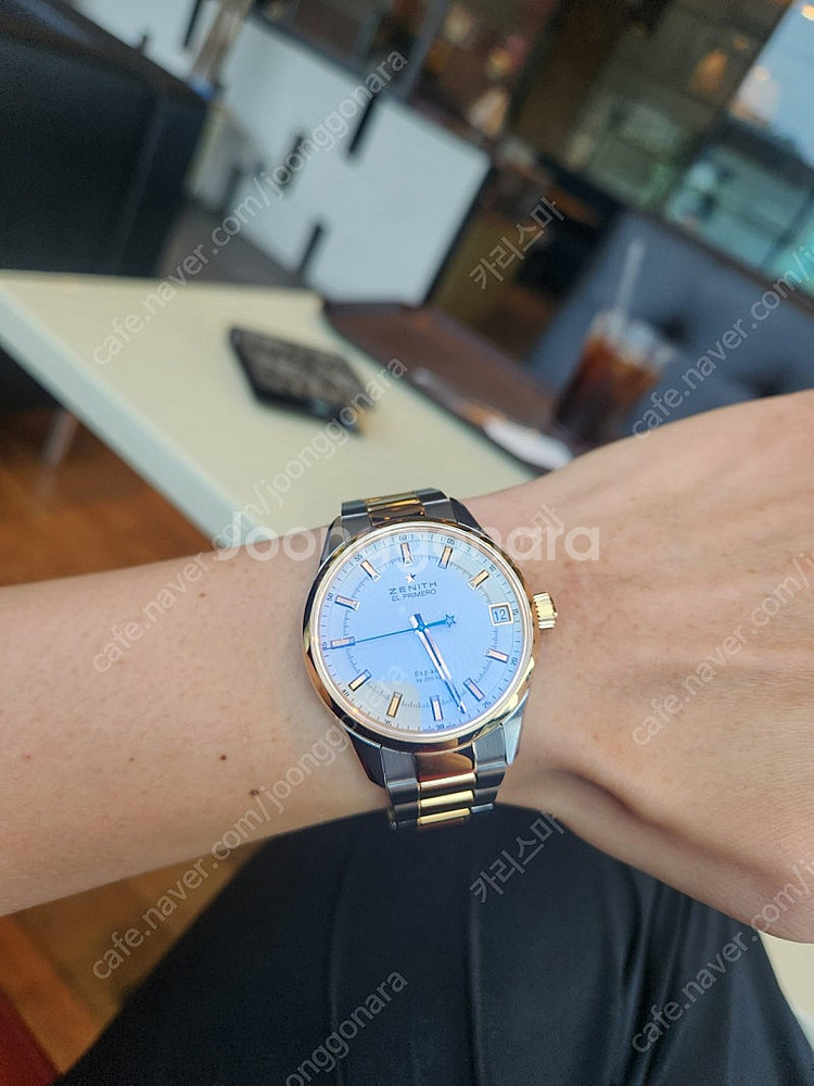 제니스 엘프리메로 에스파다 18k콤비(40mm) 판매합...--3