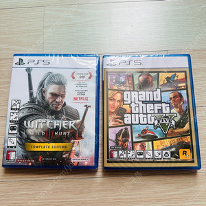ps5 위처3 위쳐3 컴플리트 에디션,gta5 미개봉 새제품 팝니다~~~~~