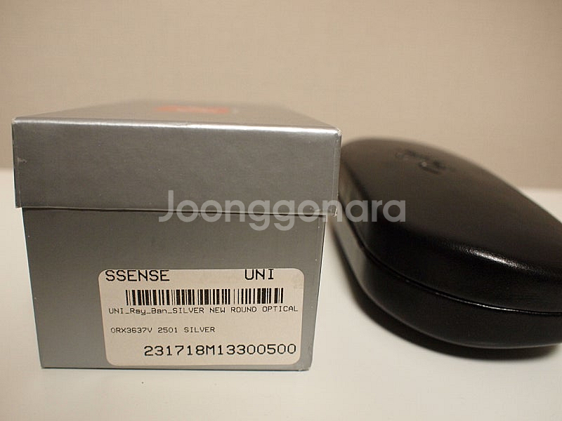 Ray ban 안경 RB3637V 새제품 팝니다.--9