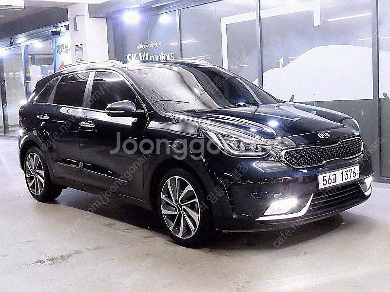 기아 니로 중고 니로 하이브리드 중고차 파란색 2018...--0