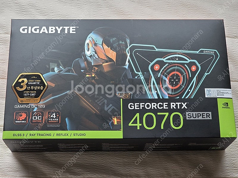 기가바이트 RTX 4070 SUPER GAMING OC--1