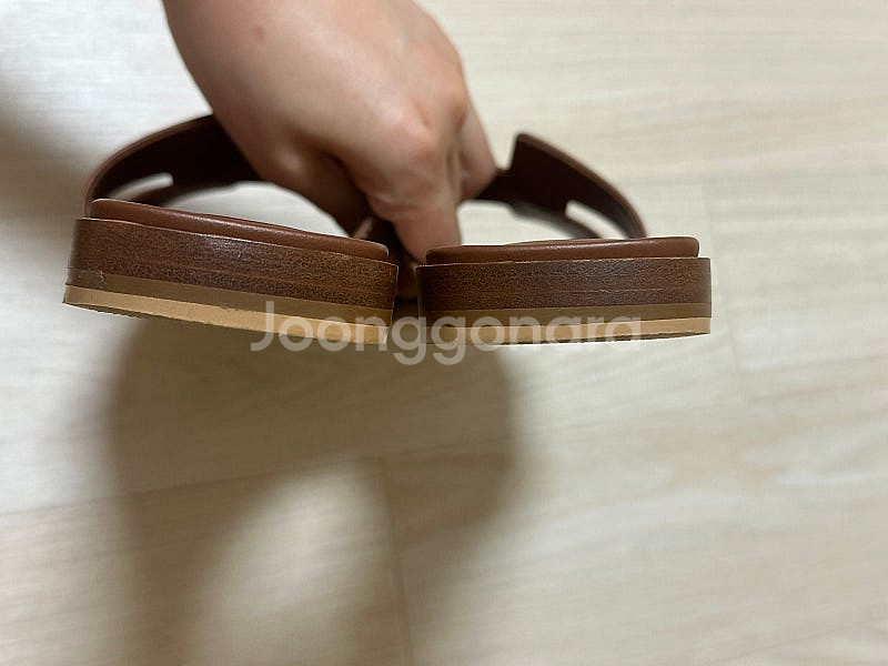 에르메스 오란 골드 38 사이즈--3