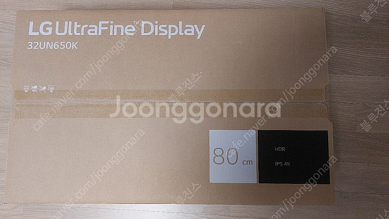 LG 모니터 32UN650K 미개봉 팔아요--0