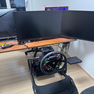 입문용 파나텍 레이싱게임 풀세트 판매합니다 gt dd pro, 포르쉐911 핸들 등..