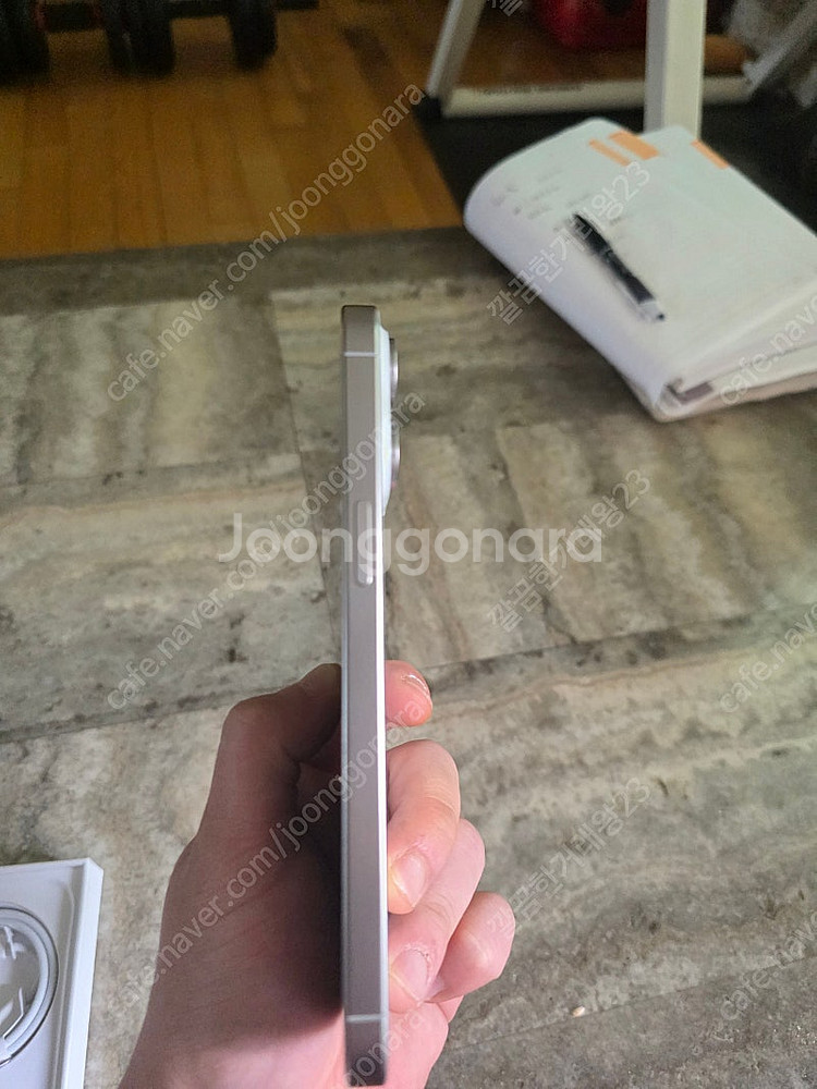 아이폰15프로 맥스 256g 화이트 s급팝니다--8