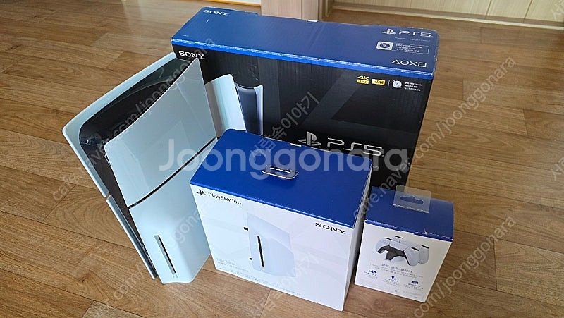 ps5슬림+디스크+추가패드+정품충전기+게임--0