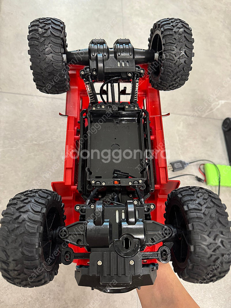 NOMAD 레드 RC카 4륜--2