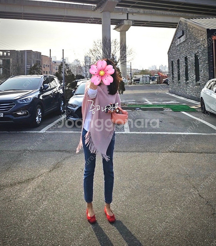 보테가베네타 미니 조디백 피치--9