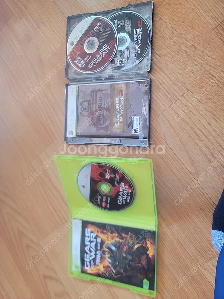 Xbox360 기어즈오브워 1,2 일괄 판매 합니다 (...--1