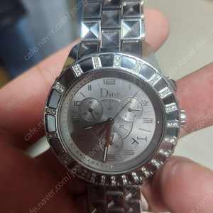정품 디올 크리스탈 시계38mm(남여공용)