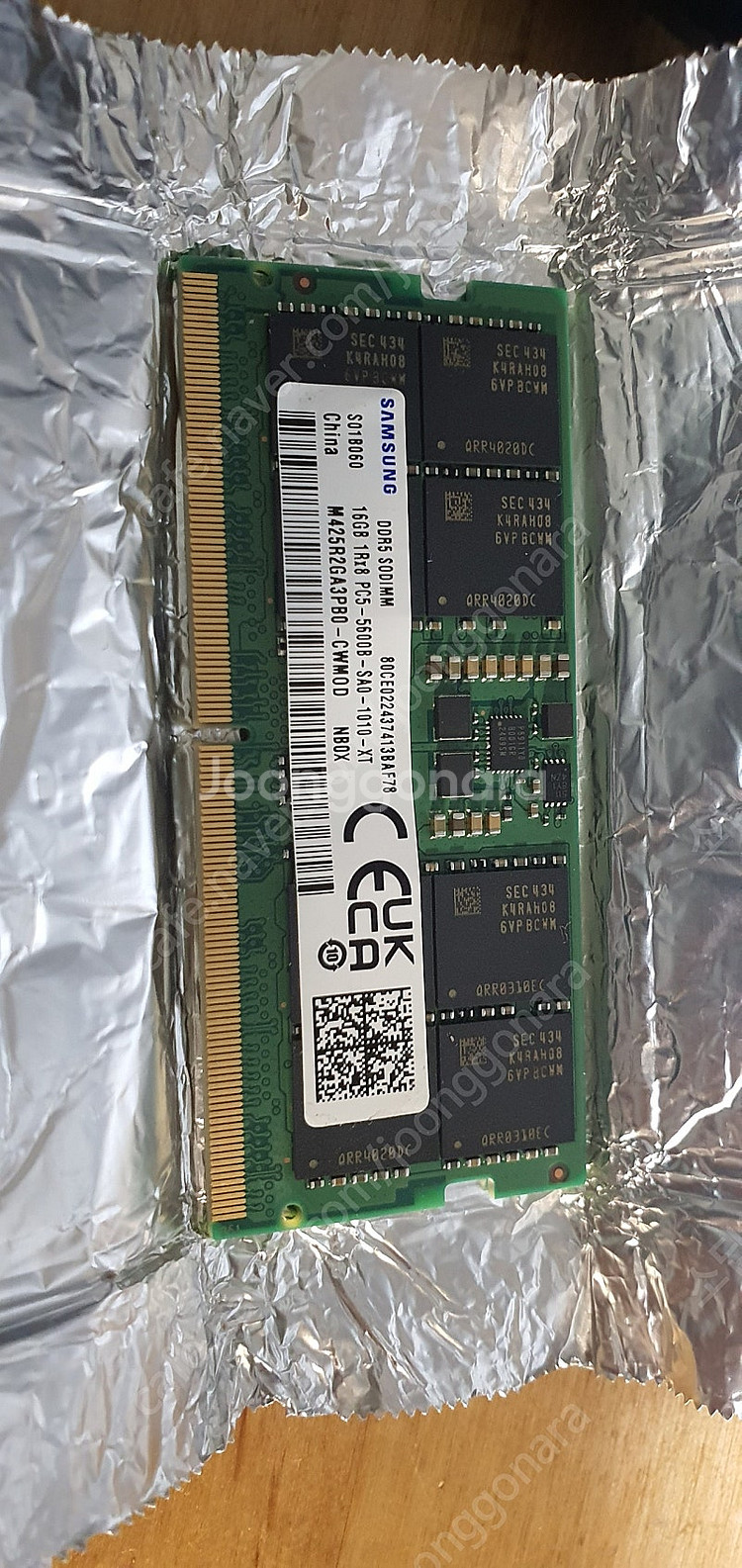 삼성전자 노트북 DDR5-5600 (16GB)  × 1...--0
