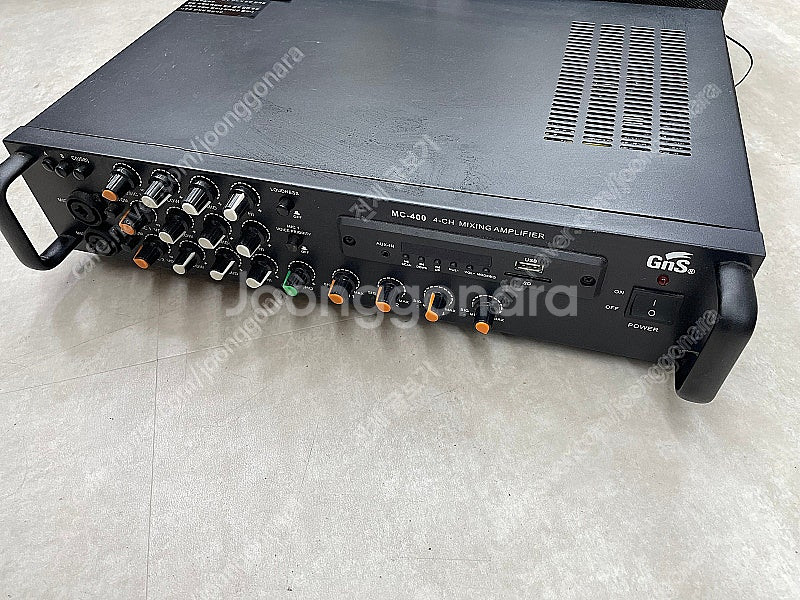 스피커 앰프 MC-400 4-CH MIXING AMPLIFIER 판매해요--0