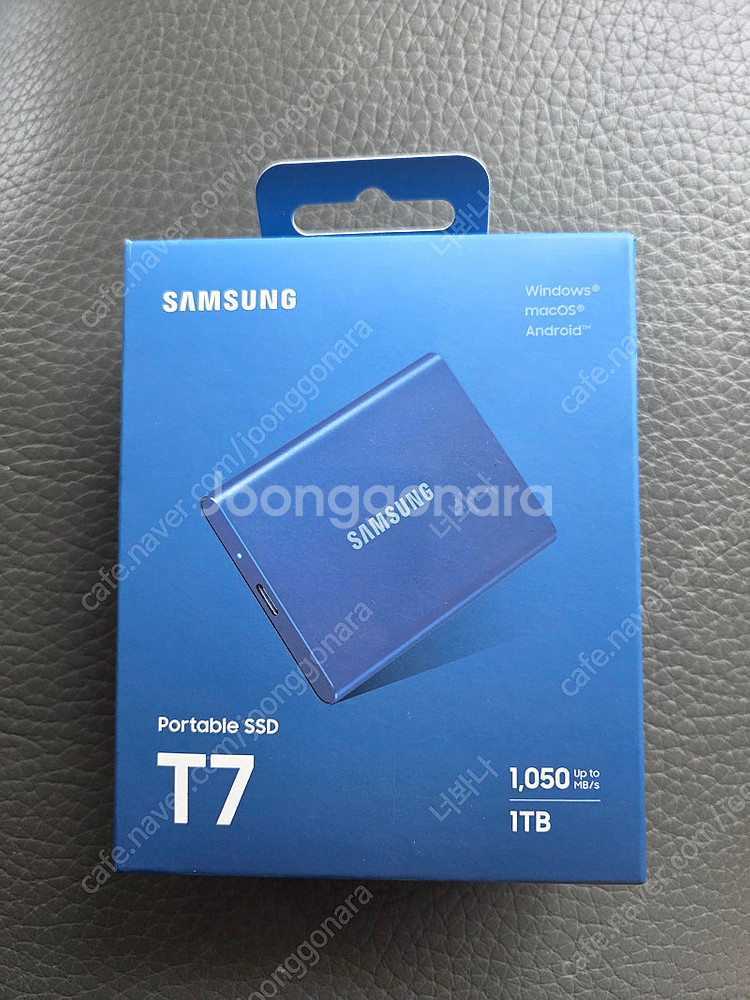 삼성 포터블 SSD T7 1TB (미개봉 새상품)--0