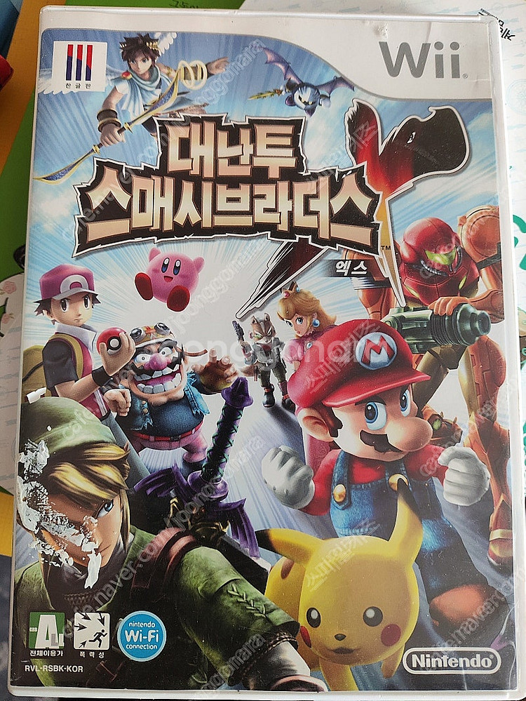 닌텐도 wii 대난투 스매시브라더스 X--0