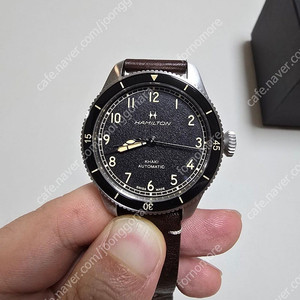해밀턴 카키 에비에이션 파일럿 파이오니어 38mm