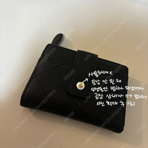 블랙 ( 검정색 ) 여성 반지갑