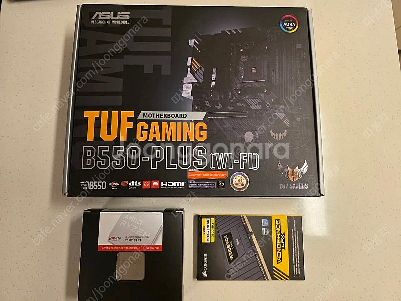 AMD 5800X + ASUS B550 WIFI + 커...--0