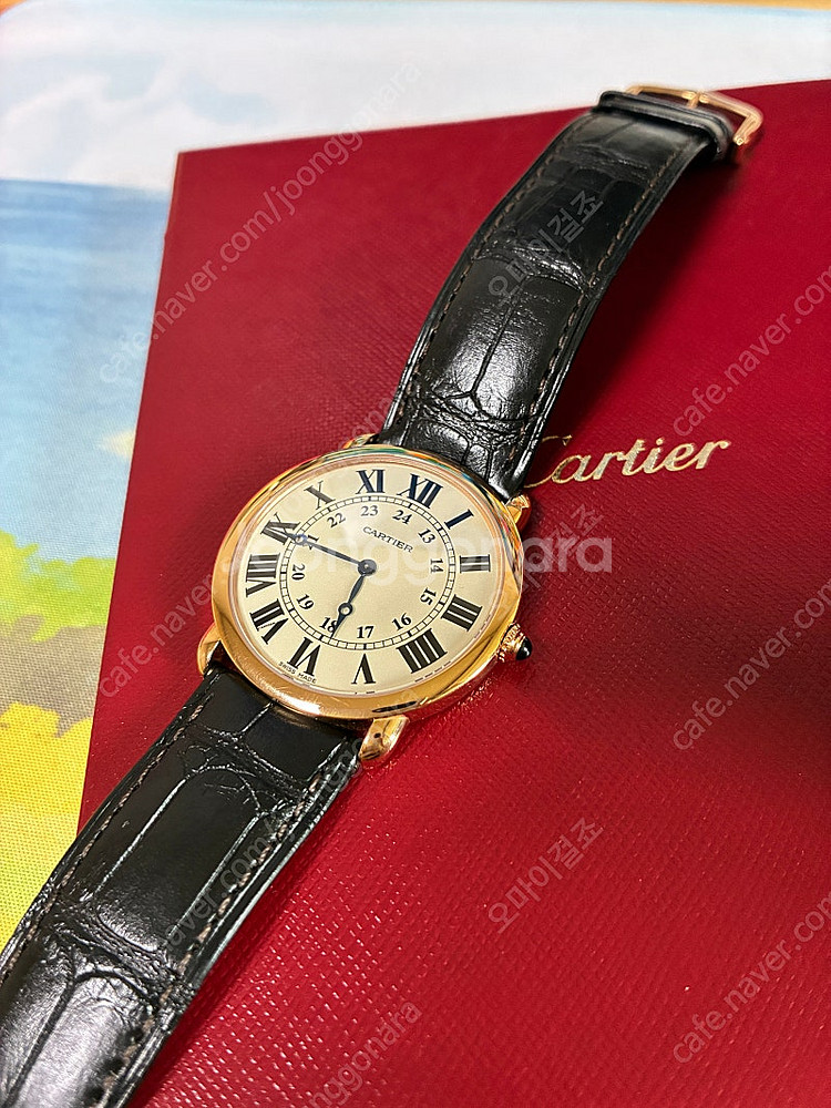까르띠에 롱드루이 수동 36mm--1