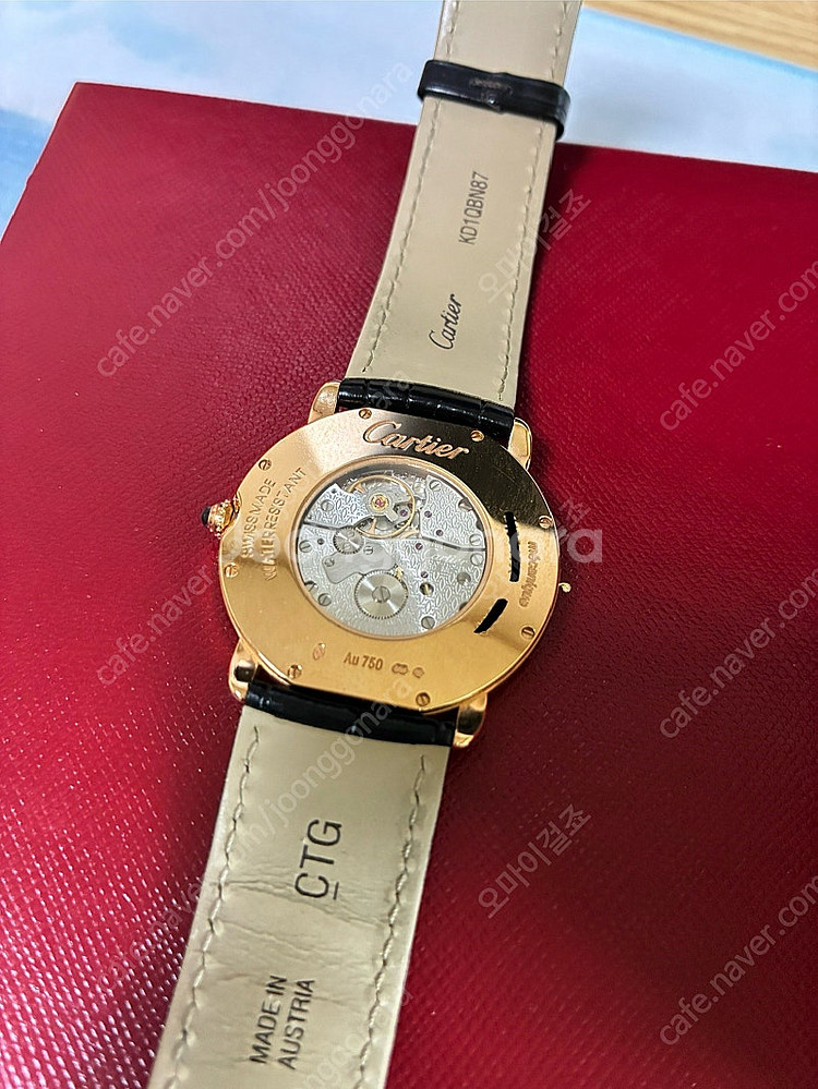 까르띠에 롱드루이 수동 36mm--2