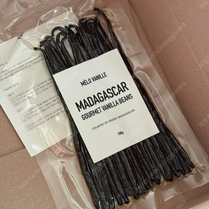 [미개봉] 마다가스카르 버번 고메 바닐라빈 18/21cm 100g