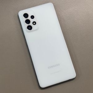 갤럭시A52S 화이트색상 128용량 미파손 가성비꿀매물 서브용 배달용 게임용 추천 11만 판매합니다