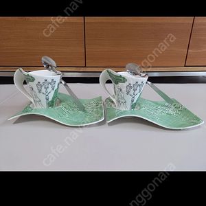빌레로이앤보흐 뉴웨이브 카페 머그(시티 베를린)+소서 세트(4pcs)