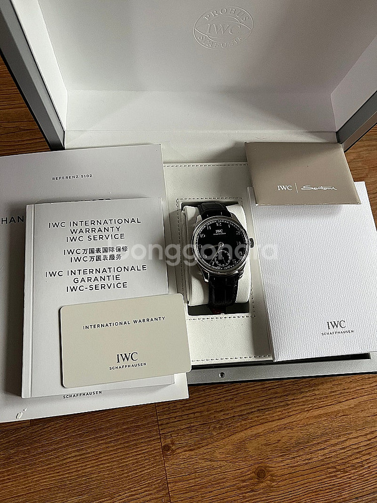 IWC 포르투기저 핸드와인드 8데이즈 510202 포르...--0