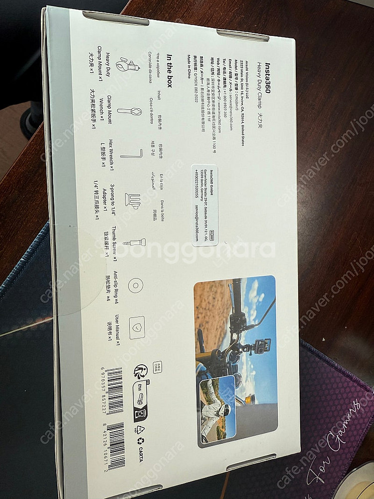 인스타360 X4 모터사이클 멀티뷰 번들 미개봉 신품 ...--5