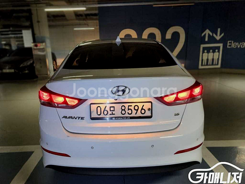 아반떼 AD 1.6 GDI 밸류 플러스 2018 년 중...--2