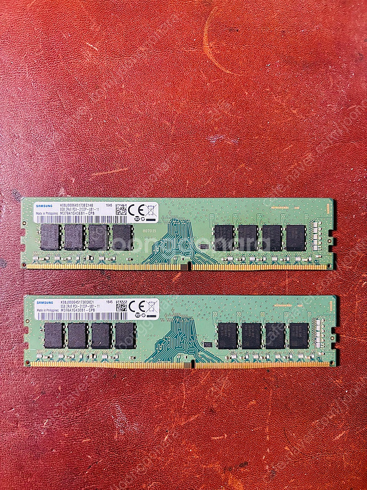 삼성 데스크탑용 DDR4 램 PC4-2133P 8GB ...--0