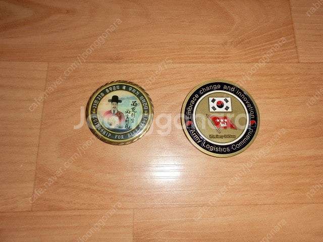 부대코인(4점) 국방부의장대 휘장(1점) 일괄 판매 합...--5