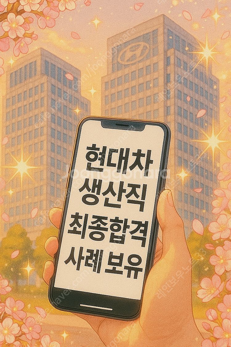 (금토일 주말 진행 가능)현대차 생산직 최종 합격 사례...--1