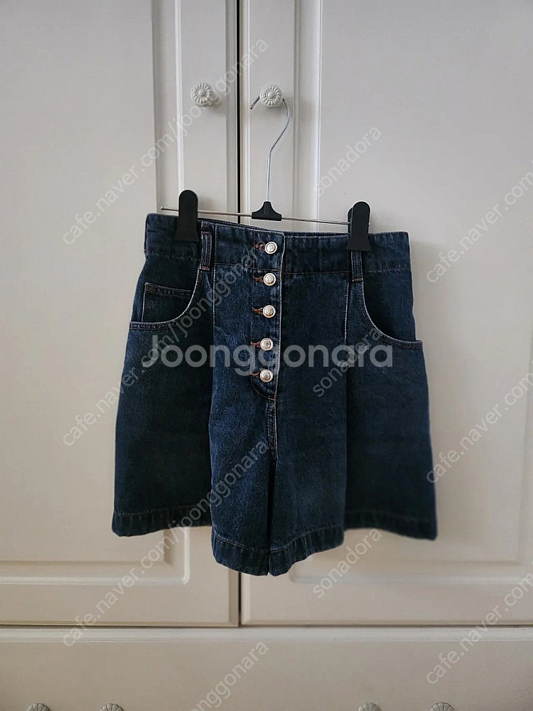 오브제 데님쇼츠 오브제 반바지 판매해요--5