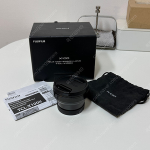 후지필름 TCL-X100II (X100V X100VI 망원 컨버터 렌즈)