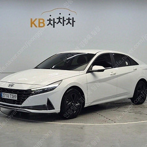 아반떼 중고차 아반떼 하이브리드 중고 차 흰색 2021년식 모던 중고차 직거래 카페