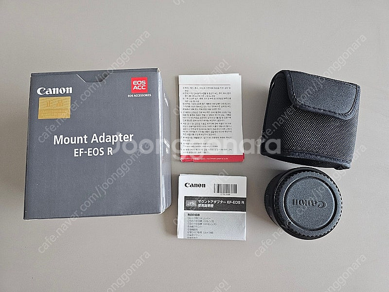캐논 렌즈 어뎁터 EF-EOS R 판매합니다.--0