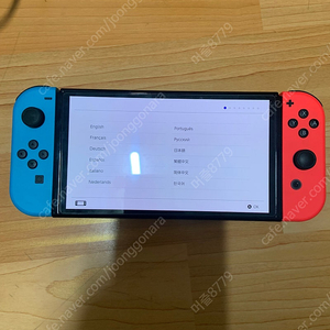 닌텐도 스위치 OLED 네온 송료포함