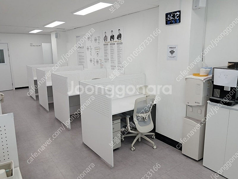 상태깔끔 ( 사무실 L형책상 , 일자책상, 사무실의자,...--2