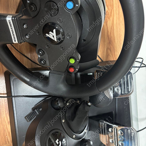 트러스트마스터 TMX pro + 로지텍 g29 쉬프터