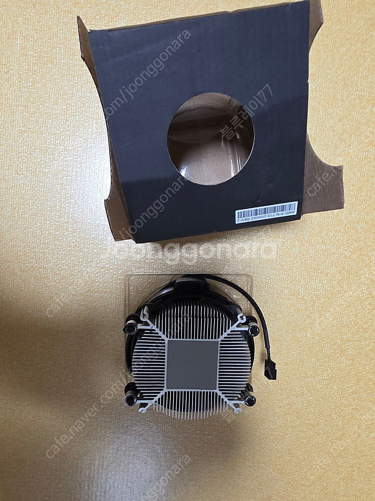 AMD R5600X에 들어있던 정품 쿨러 미사용 제품 ...--0