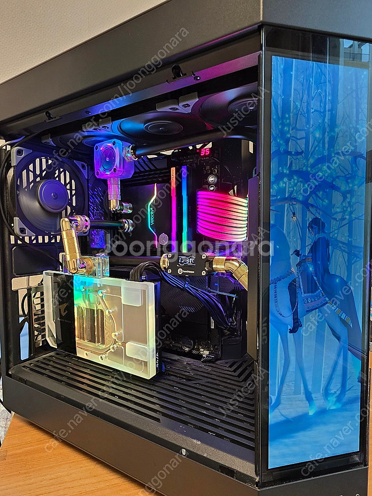13900K RTX 5080 커스텀 수냉 팝니다.--4