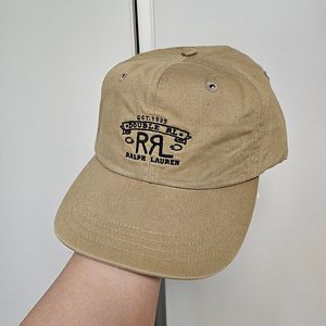 [새상품]RRL(더블알엘) 랜치로고 볼캡 카키 베이지 판매합니다(폴로 랄프로렌 모자)