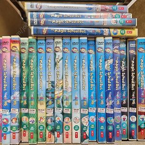 매직트리하우스, 신기한 나라의 스쿨버스DVD(26개), 기타 영어책 판매합니다.