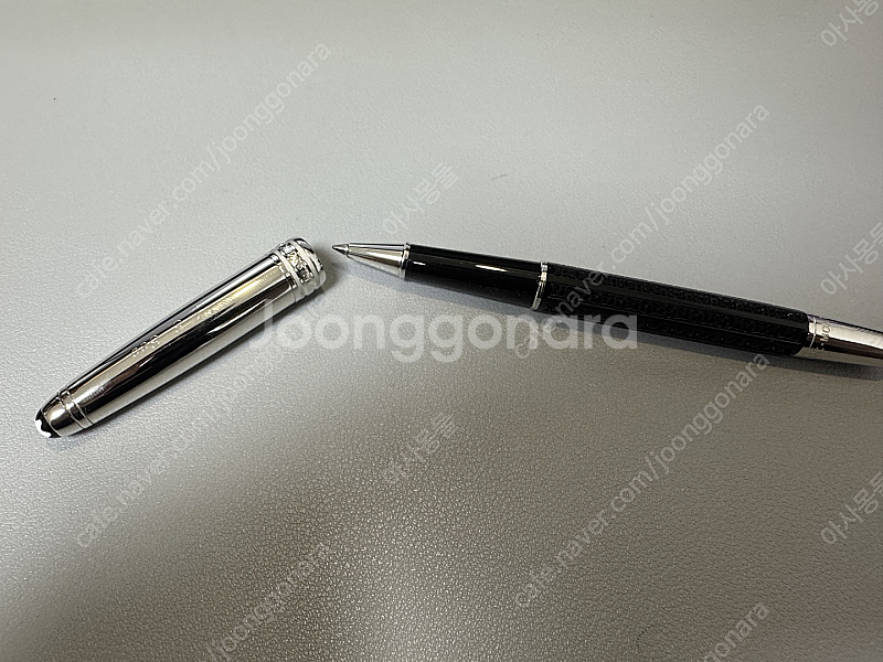 몽블랑 163 볼펜 솔리테어 듀에 시그넘 에디션 판매합...--1