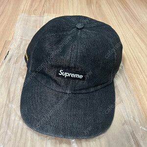 Supreme(슈프림) Cordura Denim Small Box 6-Panel Black - 24SS 판매합니다